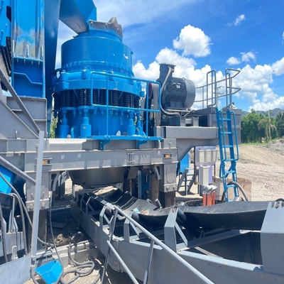 Y3S1548Y55/Y3S1848Y90/Y3S1860Y160/Y3S2160Y220 Broyeur à cône mobile pour déchets de construction