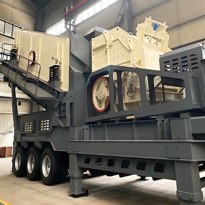 150 tph Crawler Mobile Stone Impact Crusher ligne de concassage de roche agrégée prix