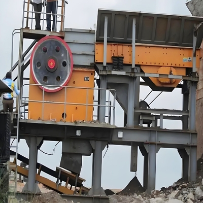 Machine de concassage de pierre complète Concasseur de mâchoires de pierre avec ligne de criblage à prix abordable