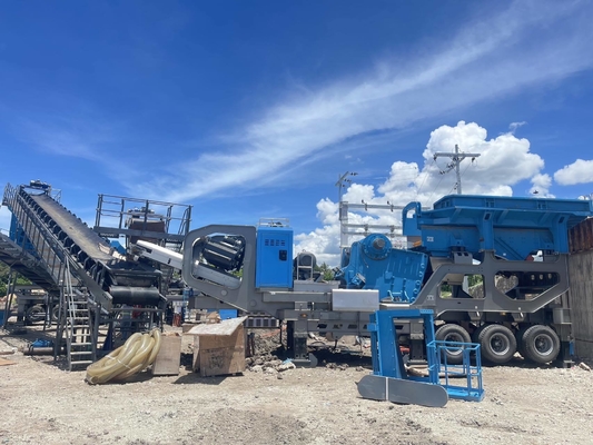 Marchés mondiaux Mobile Machines de concassage de mâchoires d'usine de concassage avec une technologie de pointe