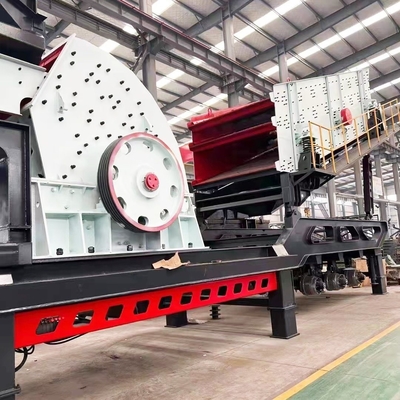 Ligne de concassage de pierre avec une puissance moteur de 70 à 297 kW