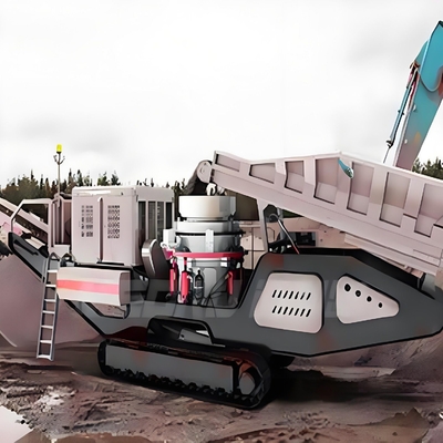 Ligne de production de pierre de 70 à 300 tonnes par heure Crawler Mobile Cone Crusher avec technologie de pointe