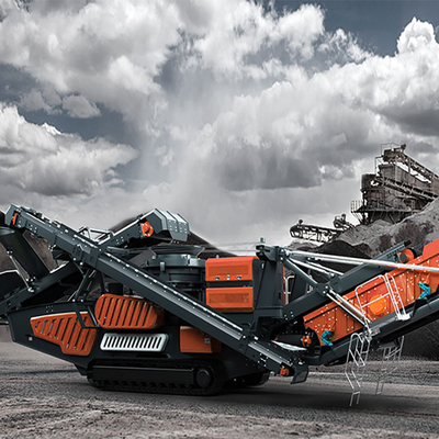 150 tph Crawler Mobile Stone Impact Crusher ligne de concassage de roche agrégée prix