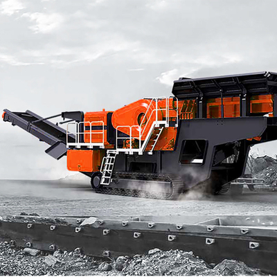 150 tph Crawler Mobile Stone Impact Crusher ligne de concassage de roche agrégée prix