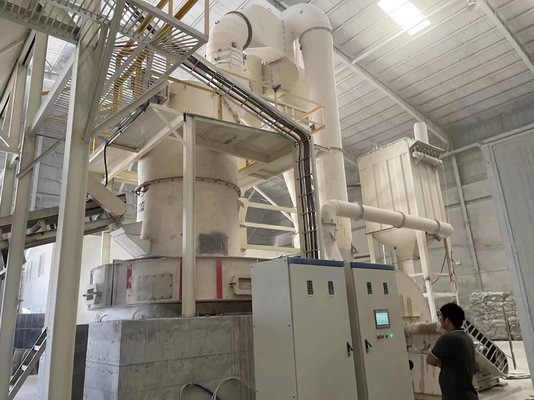 3r 4r 5r Moulin de meulage de Raymond au gypse de calcaire à vitesse de rotation de 17 à 19 r/min