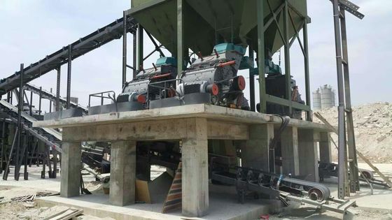 PC4008-75/PC4012-90/PC4012-90L/PC4015-132 Machines de broyage à marteaux en plâtre et calcaire