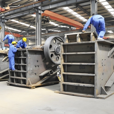 Broyeur à mâchoires pour machine d'extraction de pierre Taille d'entrée 210-1020 mm et meilleur choix