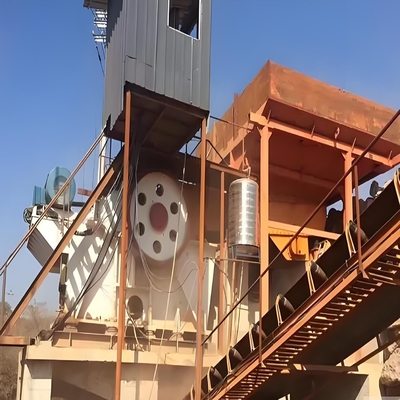 Machine de concassage de pierre complète Concasseur de mâchoires de pierre avec ligne de criblage à prix abordable