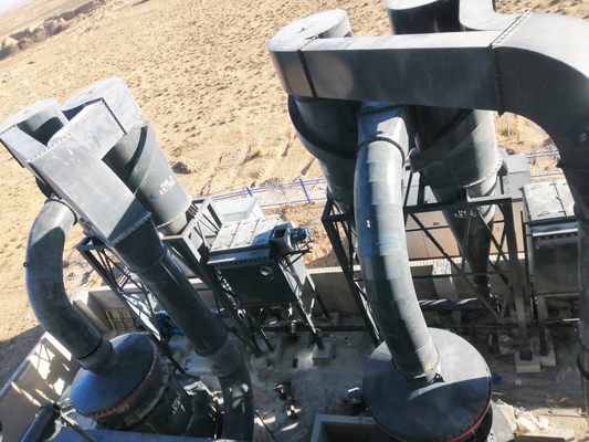 Ligne de machine de broyage Raymond pour le minerai 80-325 Maillage selon différents modèles