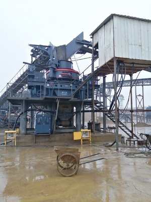 Structure verticale VSI Machine de sable avec certification ISO et faible entretien