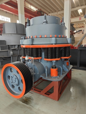 Taille d'entrée 35-300mm AC moteur de ressort broyeur de pierre cône pour votre besoin