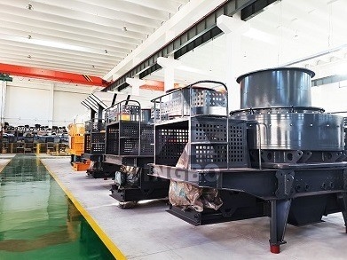 Demande personnalisée River Pebble VSI Vertical Shaft Impact Crusher Machine à faire du sable