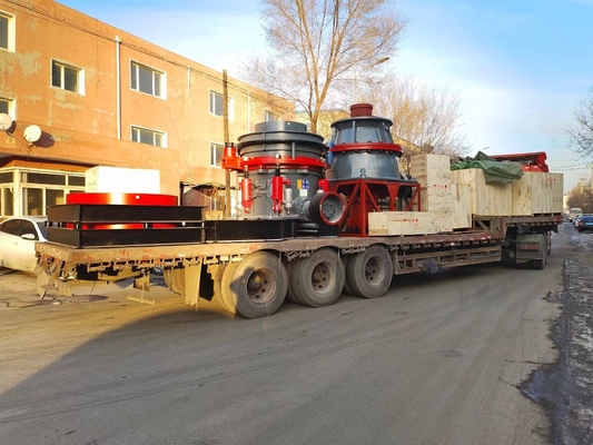 30-280kw de puissance du moteur personnalisation du broyeur à cône à ressort pour le minerai fragile de dureté moyenne