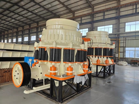 Fraiseur à cône à ressort en pierre de 60 à 300 tonnes/h, doté d'une technologie de pointe et d'une capacité de T/H