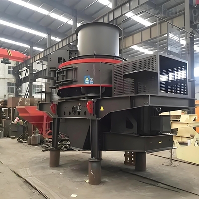 Concasseur d'impact VSI certifié ISO, machine de fabrication de sable à arbre vertical pour la fabrication de sable
