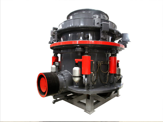 Hpt300 broyeur de granit jaune broyeur à cône hydraulique pour entrée d'autoroute Taille 750 × 1060 mm