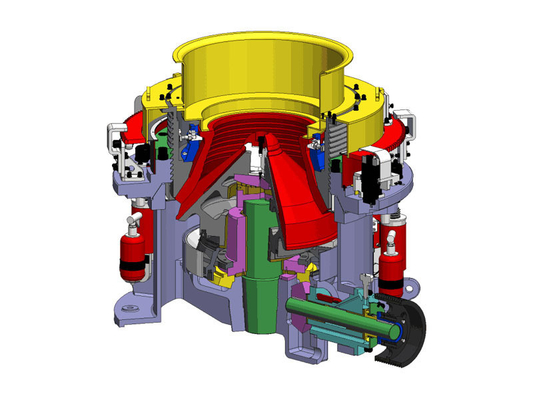 76-320 mm taille d'entrée professionnel Hpd fraiseur à cône hydraulique avec technologie avancée