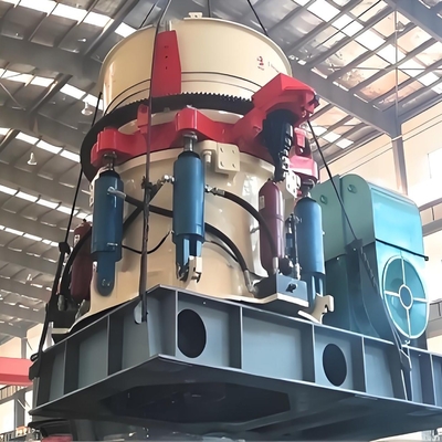 Machine hydraulique de concassage de cônes de pierre de pavé pour la métallurgie et les matériaux de construction