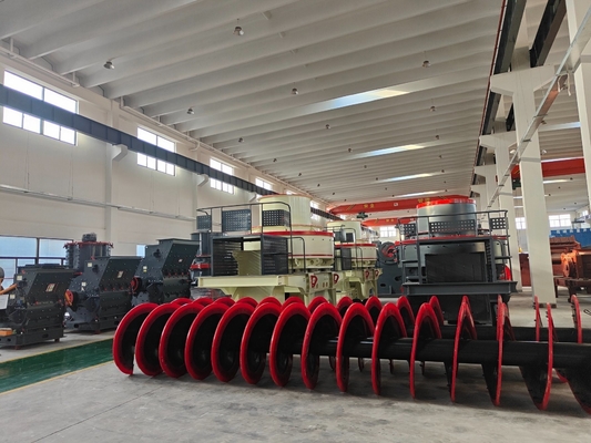 Machine à laver le sable en spirale avec une capacité T/H de 100 à 350 tph avec une puissance moteur de 11 à 18,5 kW