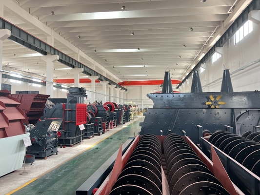 Machine à laver le sable en spirale avec une capacité T/H de 100 à 350 tph avec une puissance moteur de 11 à 18,5 kW