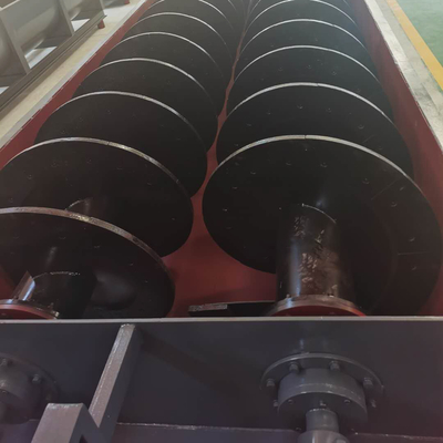 Laveuse à sable en spirale avec vitesse de rotation de 17-21 r/min et installation de guidage technique