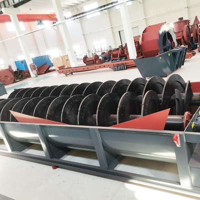 Vendre une machine à laver le sable en spirale pour une consommation d'eau de 10 à 300 t/h et un diamètre de vis de 920 à 1120 mm