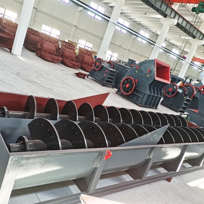 Vendre une machine à laver le sable en spirale pour une consommation d'eau de 10 à 300 t/h et un diamètre de vis de 920 à 1120 mm