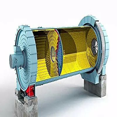 Moulin à billes de mine avec une capacité de 0,8-260 tonnes par heure et ingénieur d'installation d'essai affecté